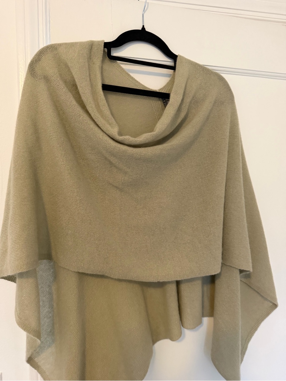 100% cashmere Poncho Shrug - Relaxed Layering